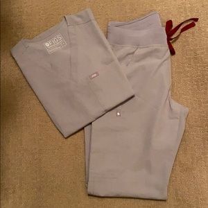 Figs LIMITED EDITION cement grey scrubs